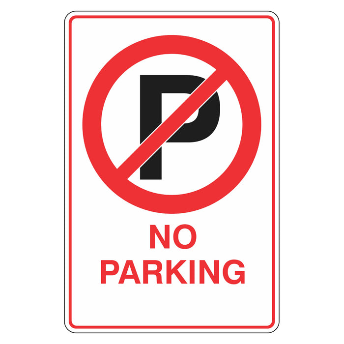 Car Park Sign - No Parking