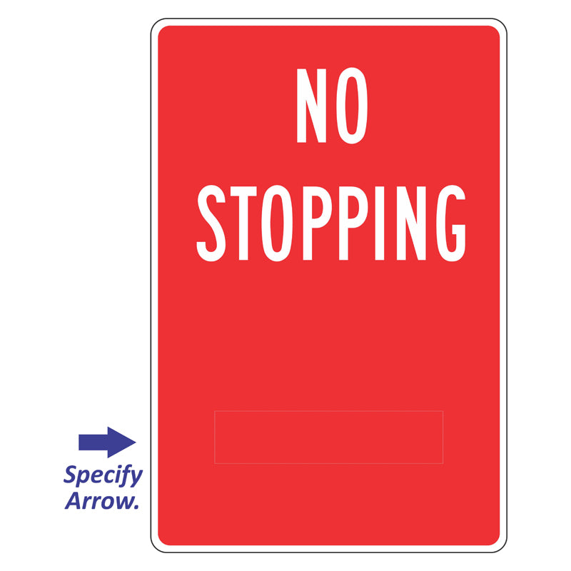 No Stopping Signs