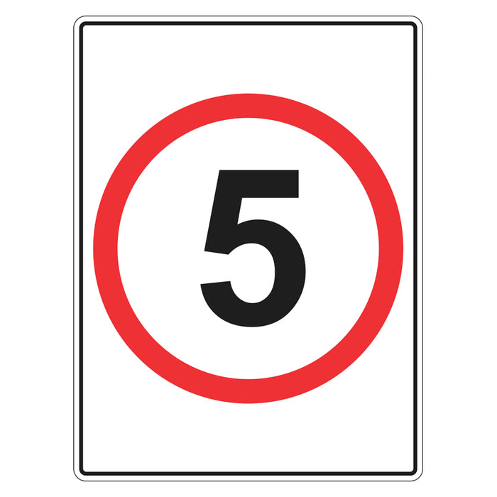 Speed Limit Sign - 5km