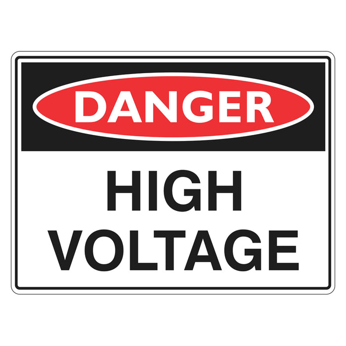 Danger Sign - High Voltage