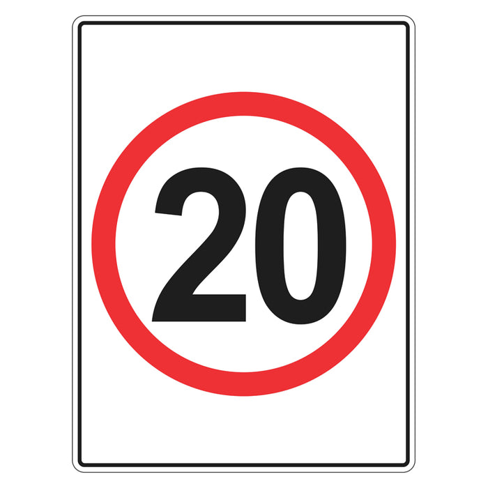 Speed Limit Sign - 20km