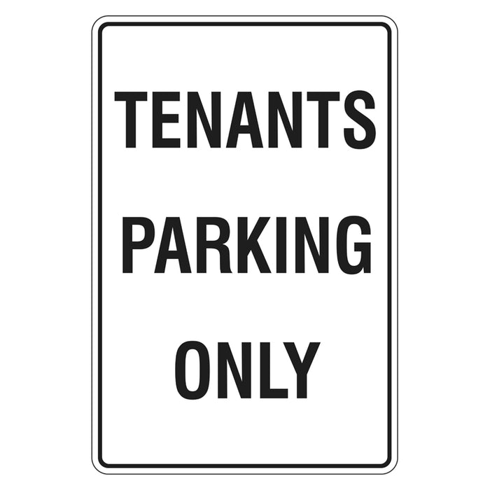 Car Park Sign - Tenants Parking Only