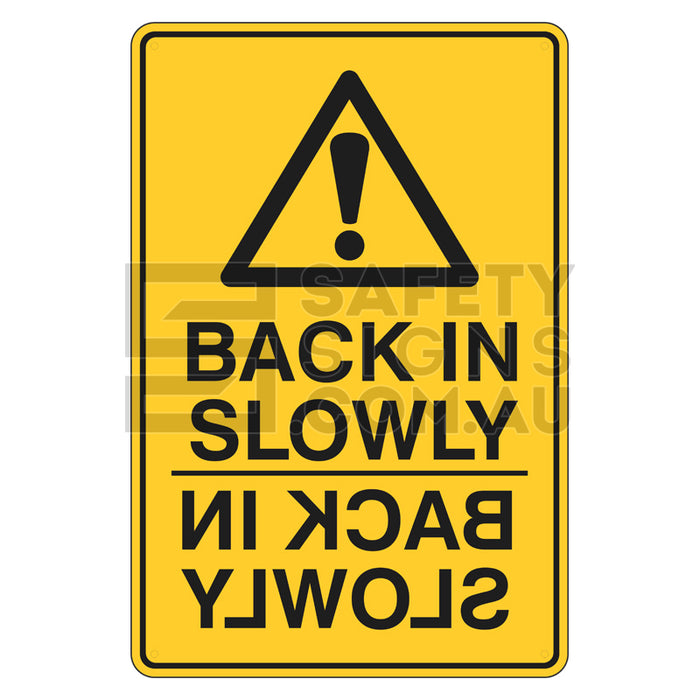 Warning Sign - Back In Slowly