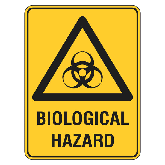 Warning Sign - Biological Hazard