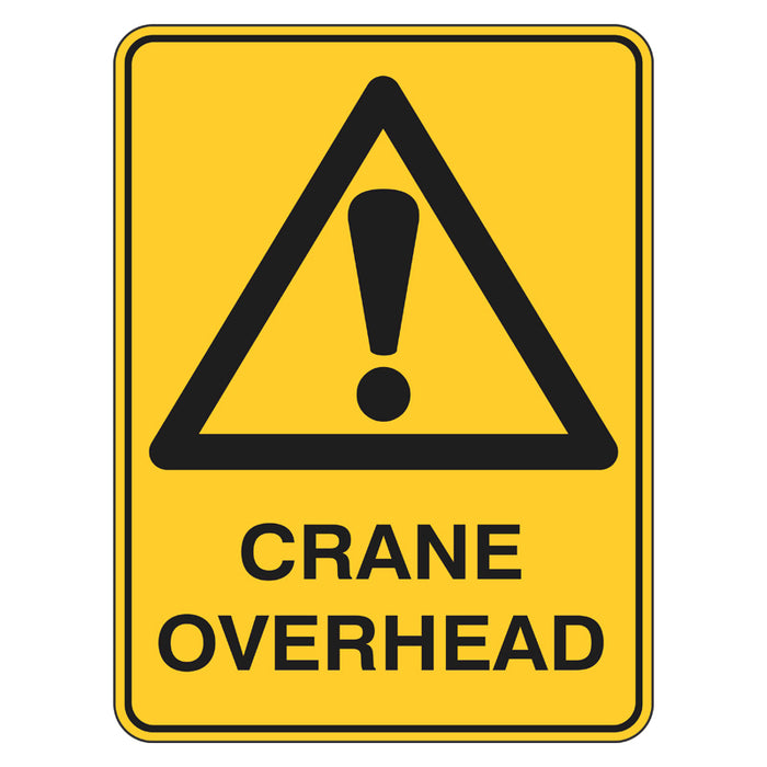 Warning Sign - Crane Overhead