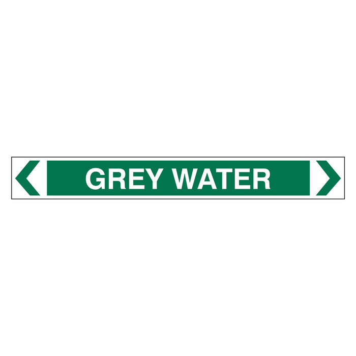 Pipe Marker - Grey Water