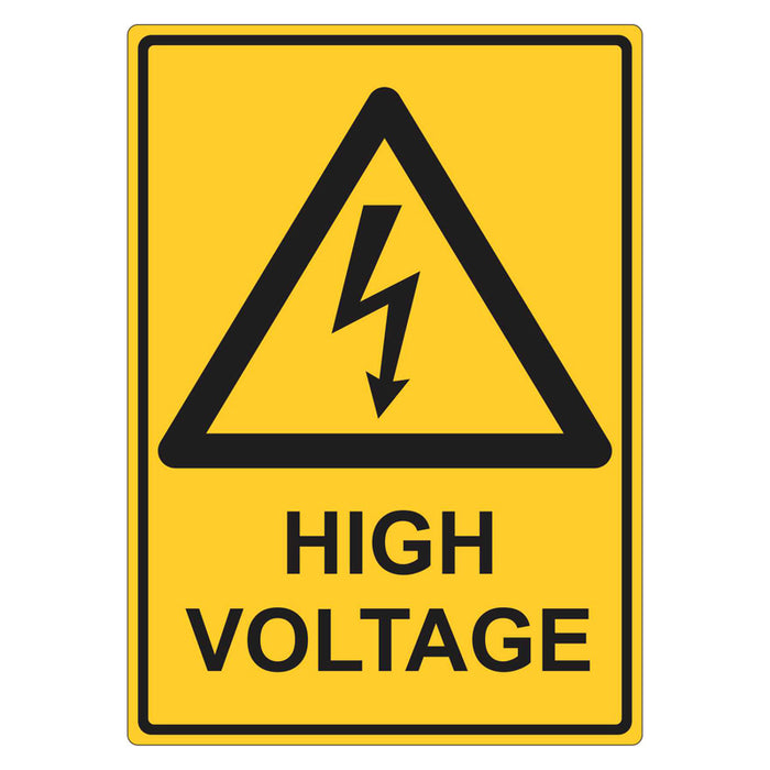 Warning Sign - High Voltage