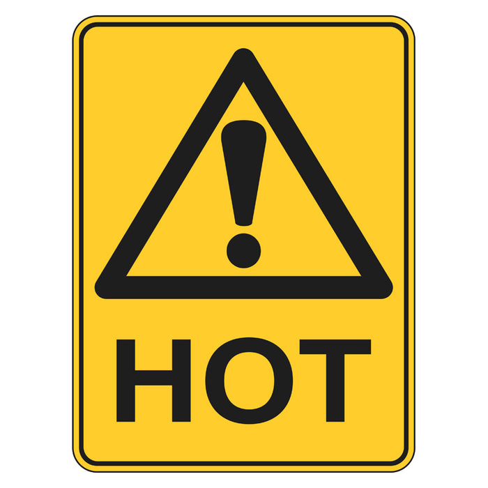 Warning Sign - Hot