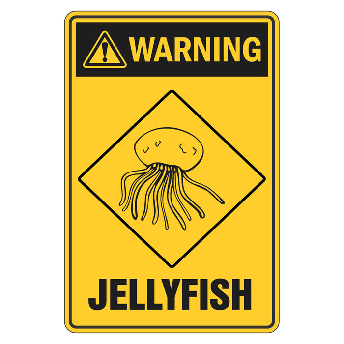 Warning Sign - Jellyfish