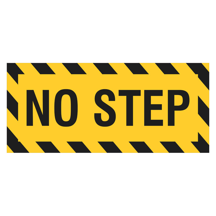 Warning Sign - No Step