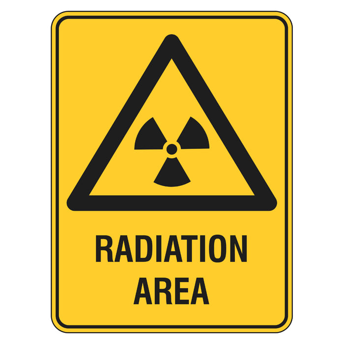 Warning Sign - Radiation Area