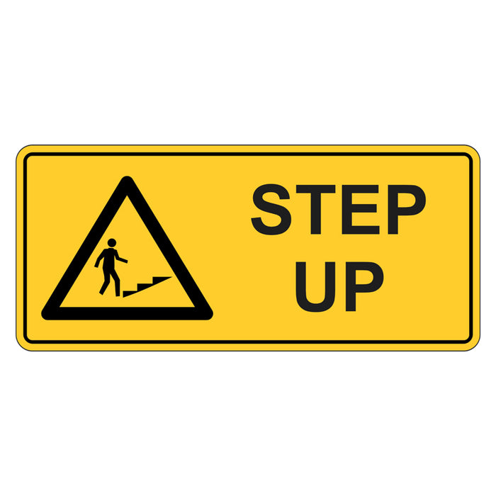 Warning Sign - Step Up