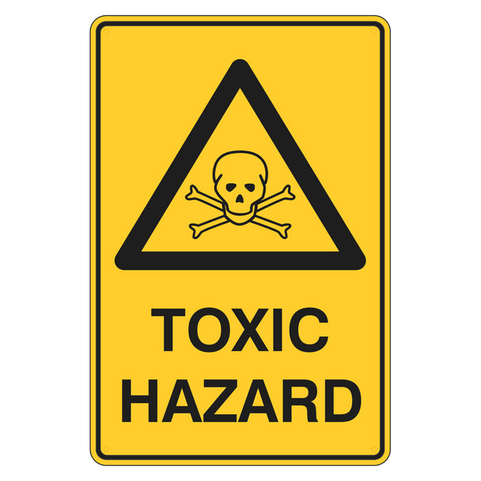 Warning Sign - Toxic Hazard