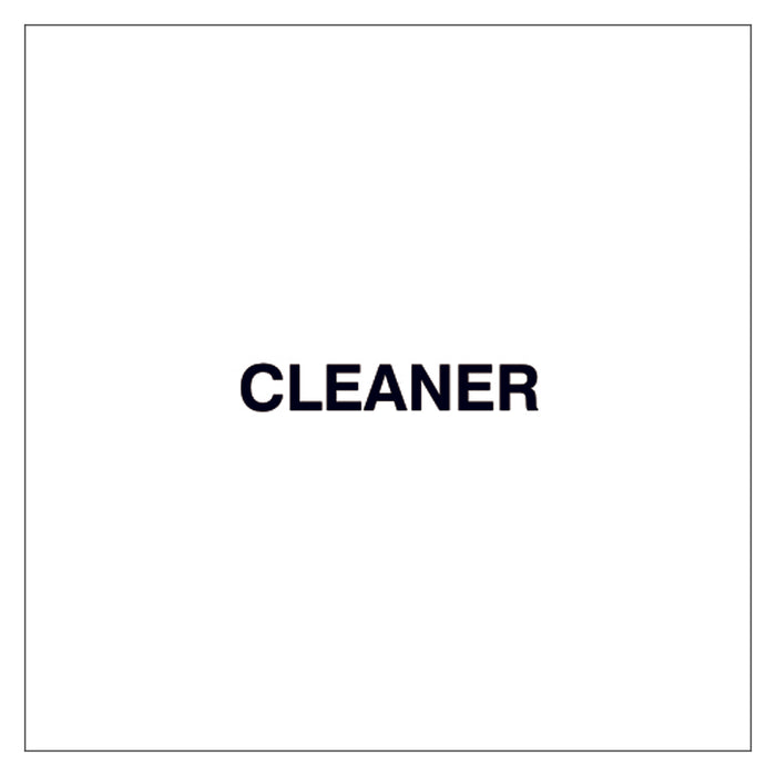 Fire Door Text - Cleaner