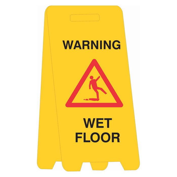 A-Frame Wet Floor