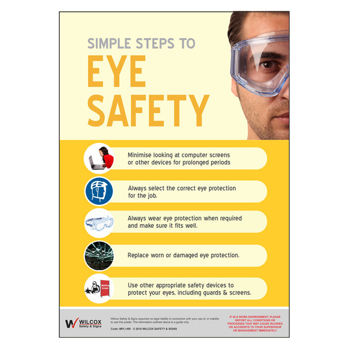 Eye Safety Poster