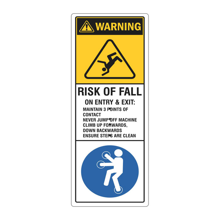 Warning Sign - Risk Of Fall