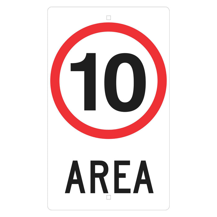 Traffic Sign - 10 KM Area