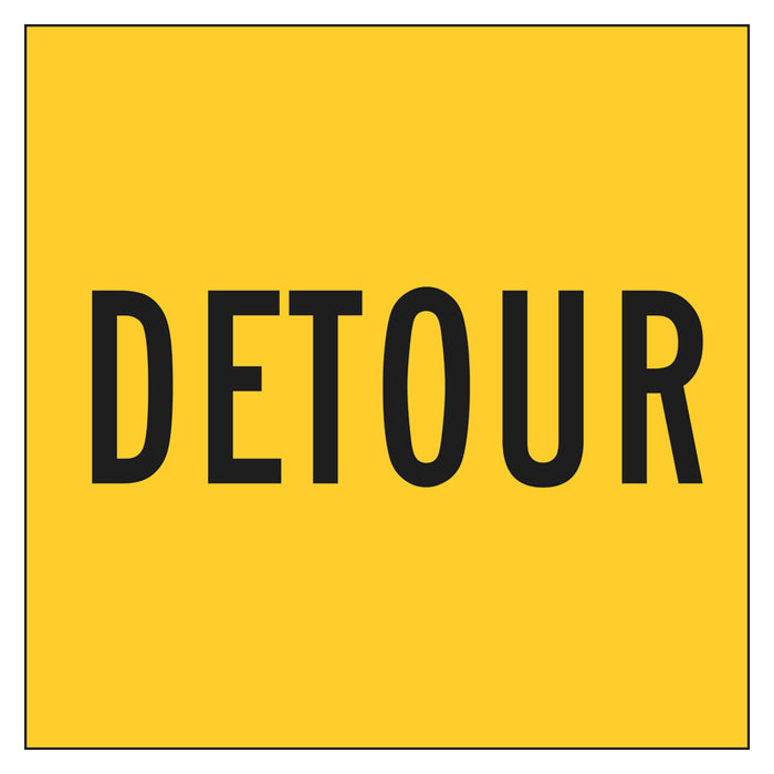 Multi Message Frame Sign - Detour