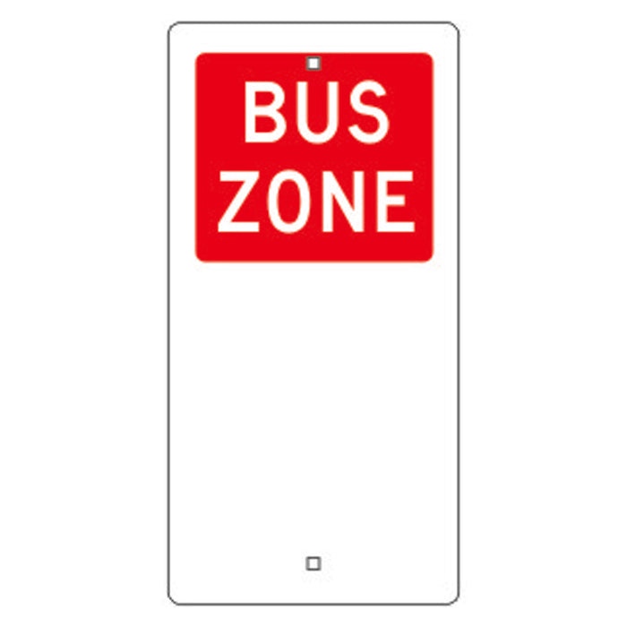 Bus Zone Sign