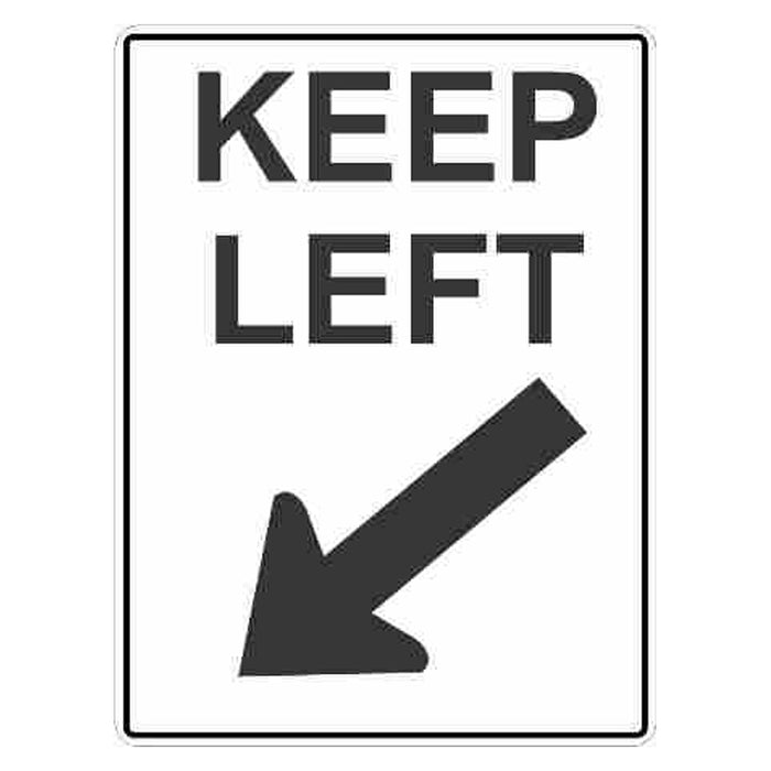 Traffic Sign - Keep Left