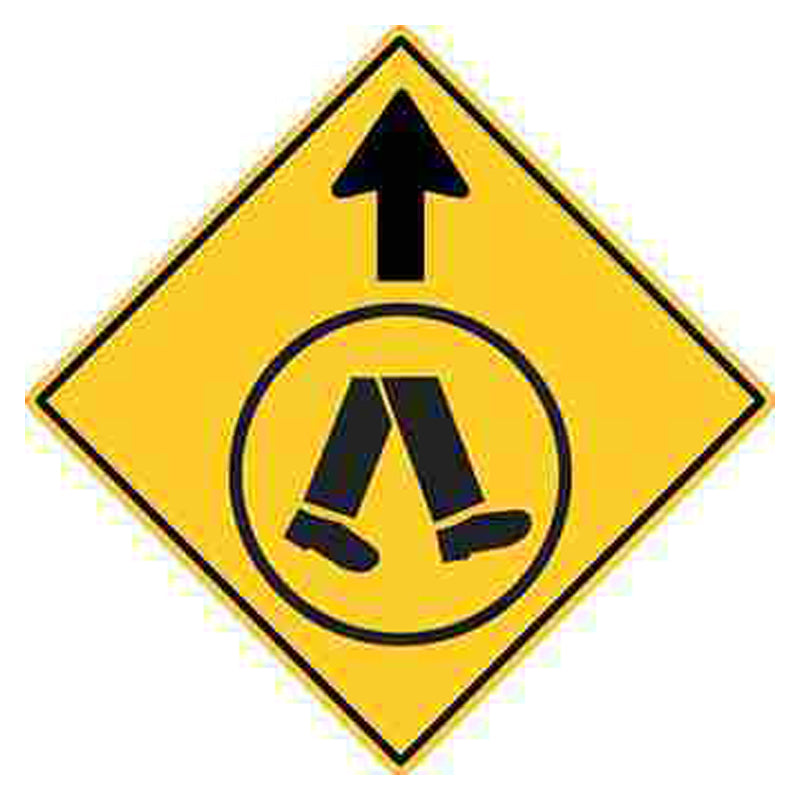 Traffic Sign - Pedestrians – Safetysigns.com.au