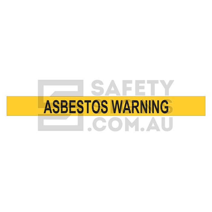 Barrier Tape - Asbestos Warning