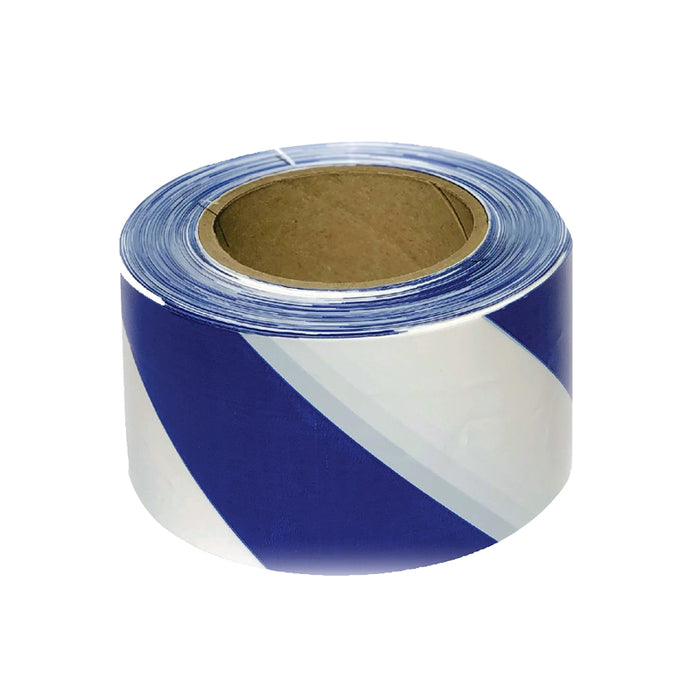 Barrier Tape - Blue/White