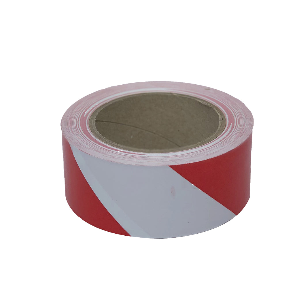 Floor Tape -(Red & White) – Safetysigns.com.au